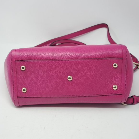 100% Auth GUCCI Soho Calfskin Crossbody Bag - Picture 10 of 13